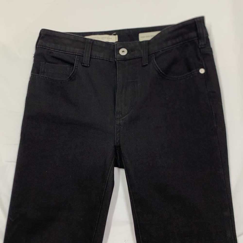 Women Pilcro And the Letterpress Black High-Rise Denim Leggings Size 27 - Picture 2 of 12